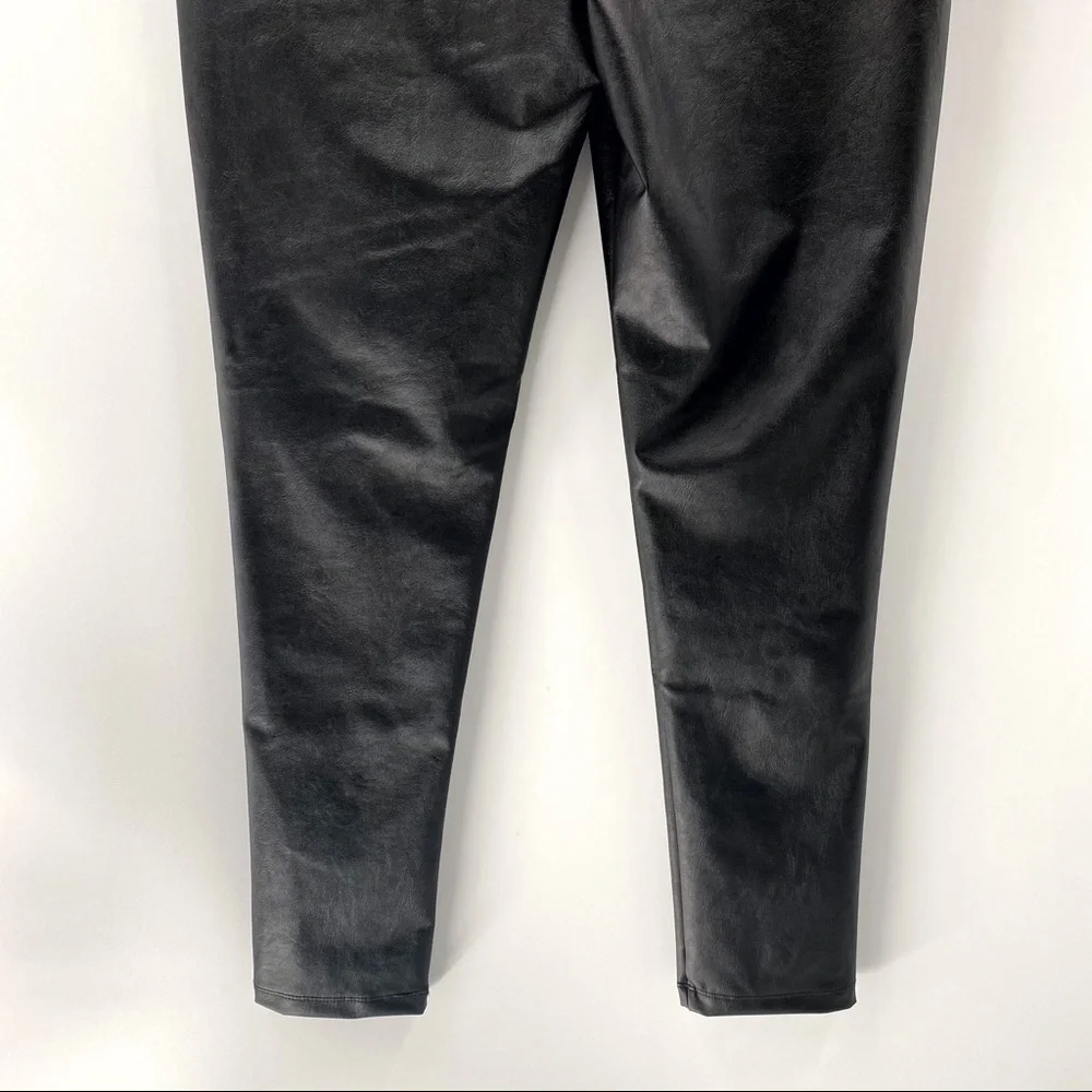 Kendall + Kylie Black Faux Leather Leggings - Picture 6 of 10
